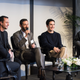 Debating the meaning of luxury. From left to right: Miles Socha, editor-in-chief of WWD; Laurent Claquin, head of Kering Americas; Alain Bernard, CEO of Van Cleef & Arpels Americas; and Lazaro Hernandez and Jack McCollough, cofounders of Proenza Schouler.